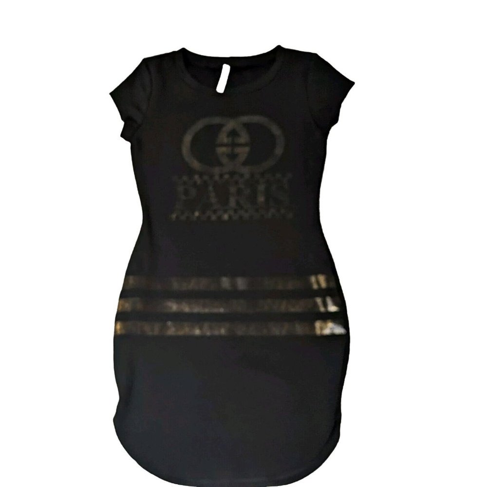 Pink Avenue Black Mini Dress Women